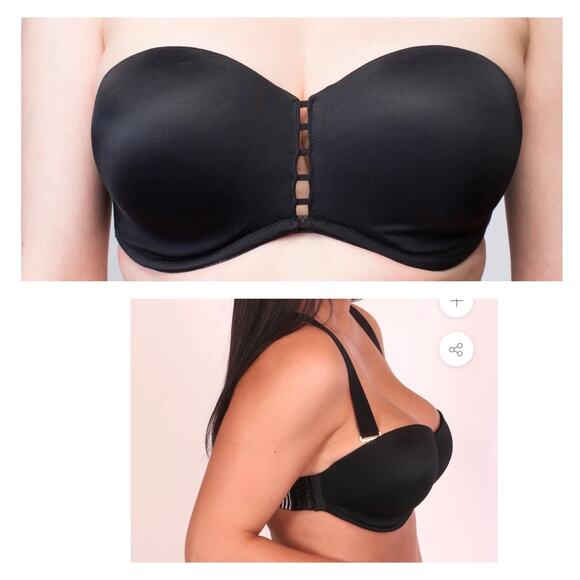 The Bra Lab Christina cub bra strapless or add your own strap beige size Medium - Picture 7 of 7